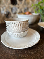 Dottie Soup/Cereal Bowl - White