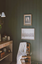 7x9 Glowing Christmas Tree Framed Art