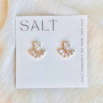 Luxe Fan Stud Earrings