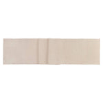 72" Ivory Cobble Woven Table Runner