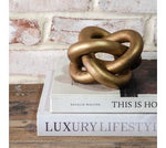 Gold Linked Wood Knot