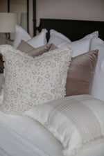 20x20 Plaid Fringe Pillow Cover