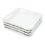 6" Ceramic Beaded Appetizer Plate
