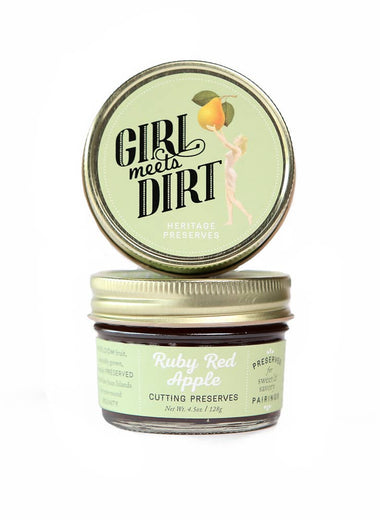 Ruby Red Apple Cutting Preserves