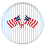 Freedom250® American Flag Round Tray