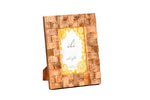 4x6 Wood Block Lattice Frame