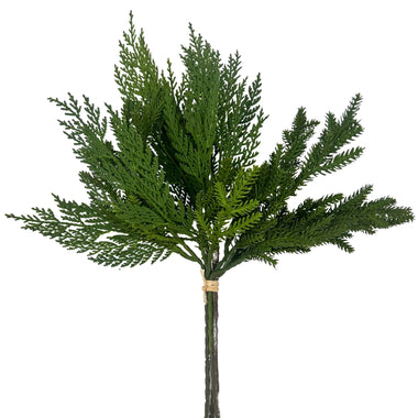 16" Real Touch Mini Spruce & Cedar Branch Bundle