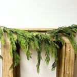 52" Real Touch Port Orford Hanging Cedar Garland