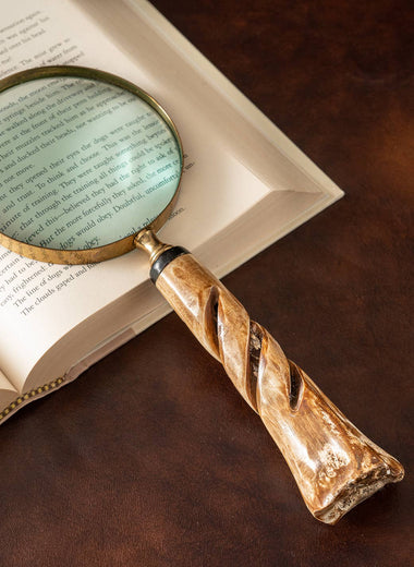 Bone Handle Magnifying Glass