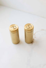 Gold Salt & Pepper Shaker Set