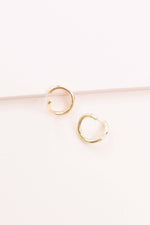 Come Back Around Hoop Earrings (14K)