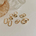 Lexi Chunky Gold Hoops