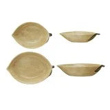 Lemon Shaped Stoneware Bowl