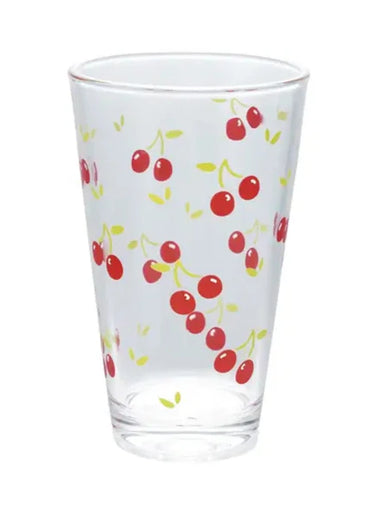 Drinking Glass with Cherries
