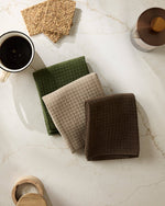 Geometry Truffle Hand Towel - Latte