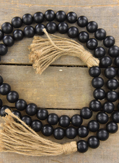 Black Beaded Garland