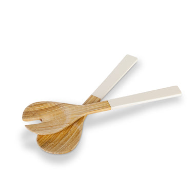 Set of 2 Bamboo Serving Spoons