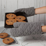 Stonewash Oven Mitt - Shadow Grey