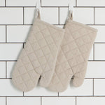 Stonewash Oven Mitt - Dove Grey