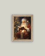12x16 Classic Santa Framed Art