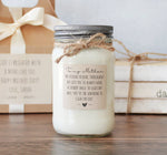 To My Mother Candle - Coastal Linen