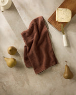 Geometry Truffle Hand Towel - Maple