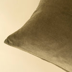 16x24 Vera Luxe Velvet Pillow - Olive
