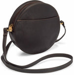 Columbian Leather Canteen Crossbody: Cafe