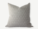 12x20 Cream Neutral Striped Pillow Cover