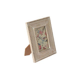 4x6 Beaded Grey Frame