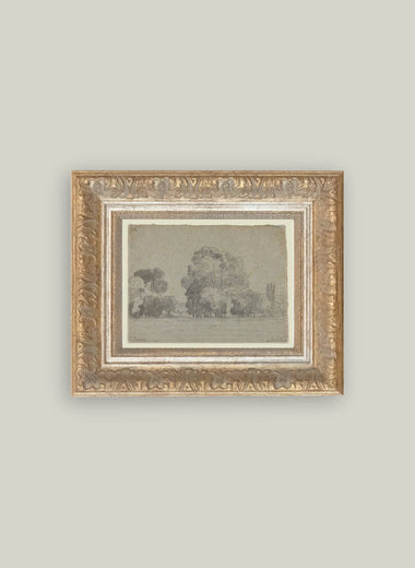 10x12 Grove Of Trees Framed Art