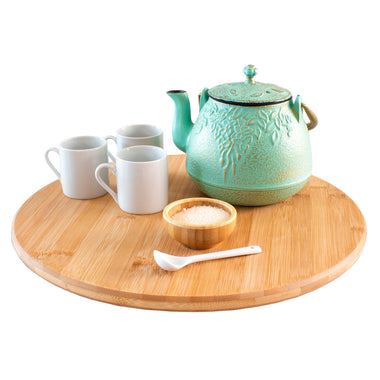 14" Bamboo Lazy Susan Turntable