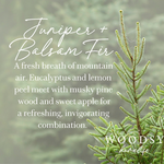 Juniper & Balsam Fir - 14oz Soy Candle in Brass Bowl