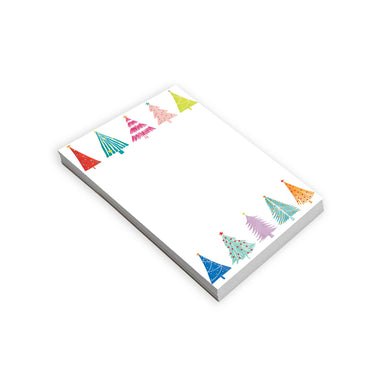 Holiday Memo Pad - Festive Trees