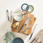 Shades of Blue Cheese Spreaders S/4