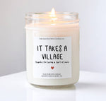 It Takes a Village Candle - Cocoa Butter & Cashmere