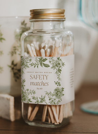 White Tip Safety Matches