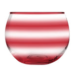 Striped Wine Glass