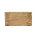 Hazel Wood Tray w/ Feet