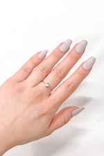 Circle Charm Adjustable Ring