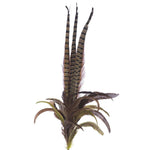 35" Mixed Feather Spray