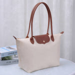 Dorian 20" Nylon Tote Bag - Ivory