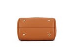 Clara 3 Compartment Satchel/Crossbody Bag - Navy