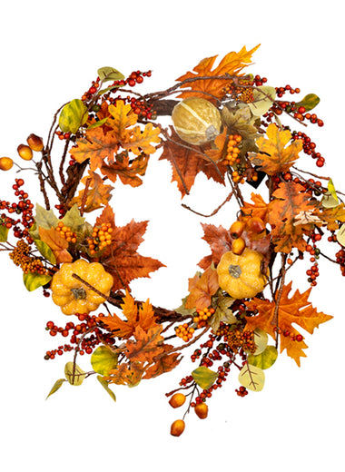 26" Harvest Wreath