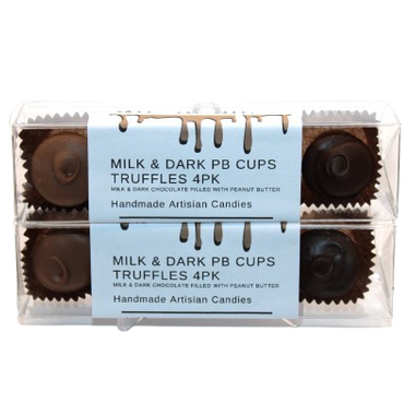 Peanut Butter Cups: Milk & White