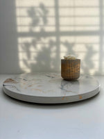 Concrete Lazy Susan 14" -  Khaki Fusion