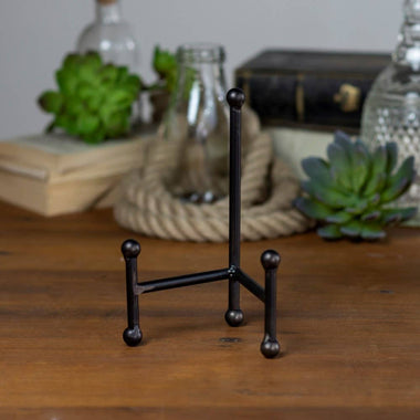 Metal 7 in. Black Easel