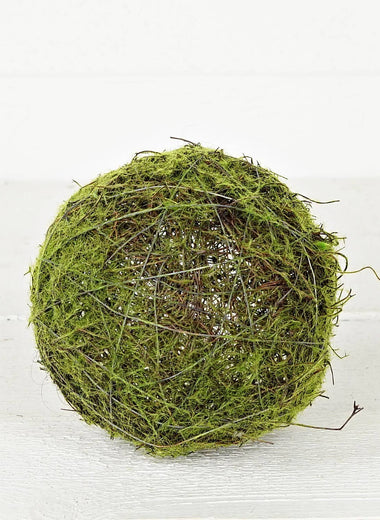 6" Mossy Twig Ball