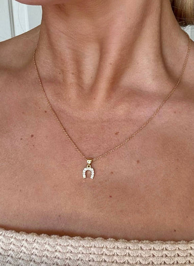 Lucky Horseshoe Necklace