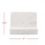 Kendal White Marble Cook Book Holder
